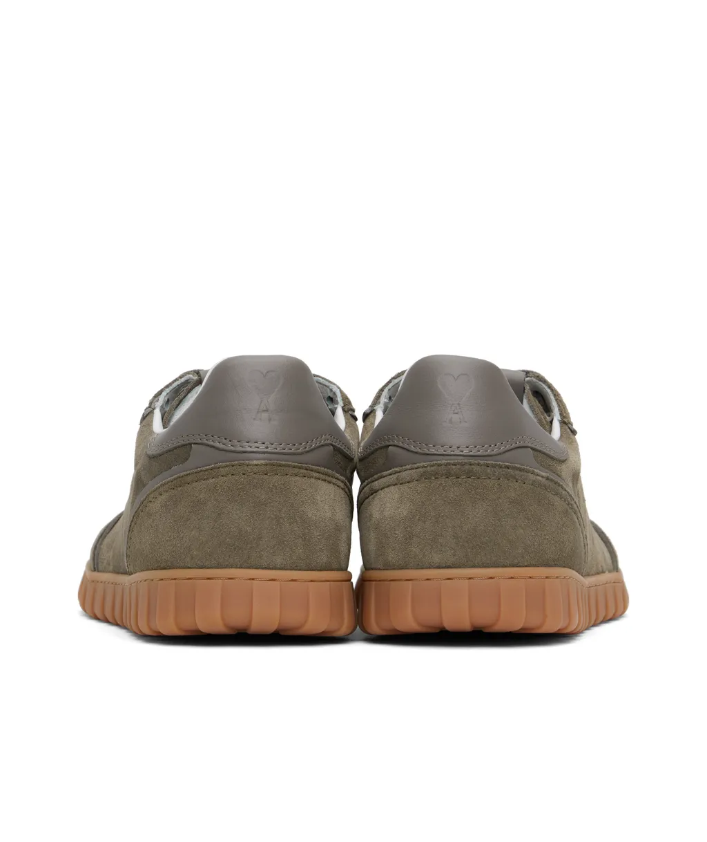 Ami Ash Round Toe Sneakers
