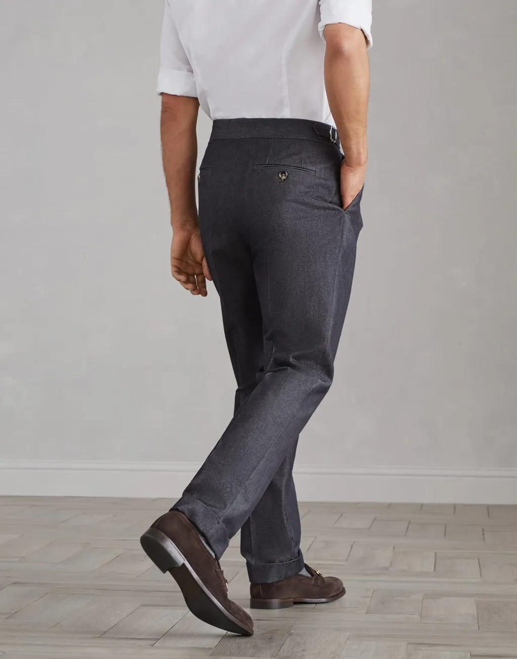 Cashmere Tapered Trousers