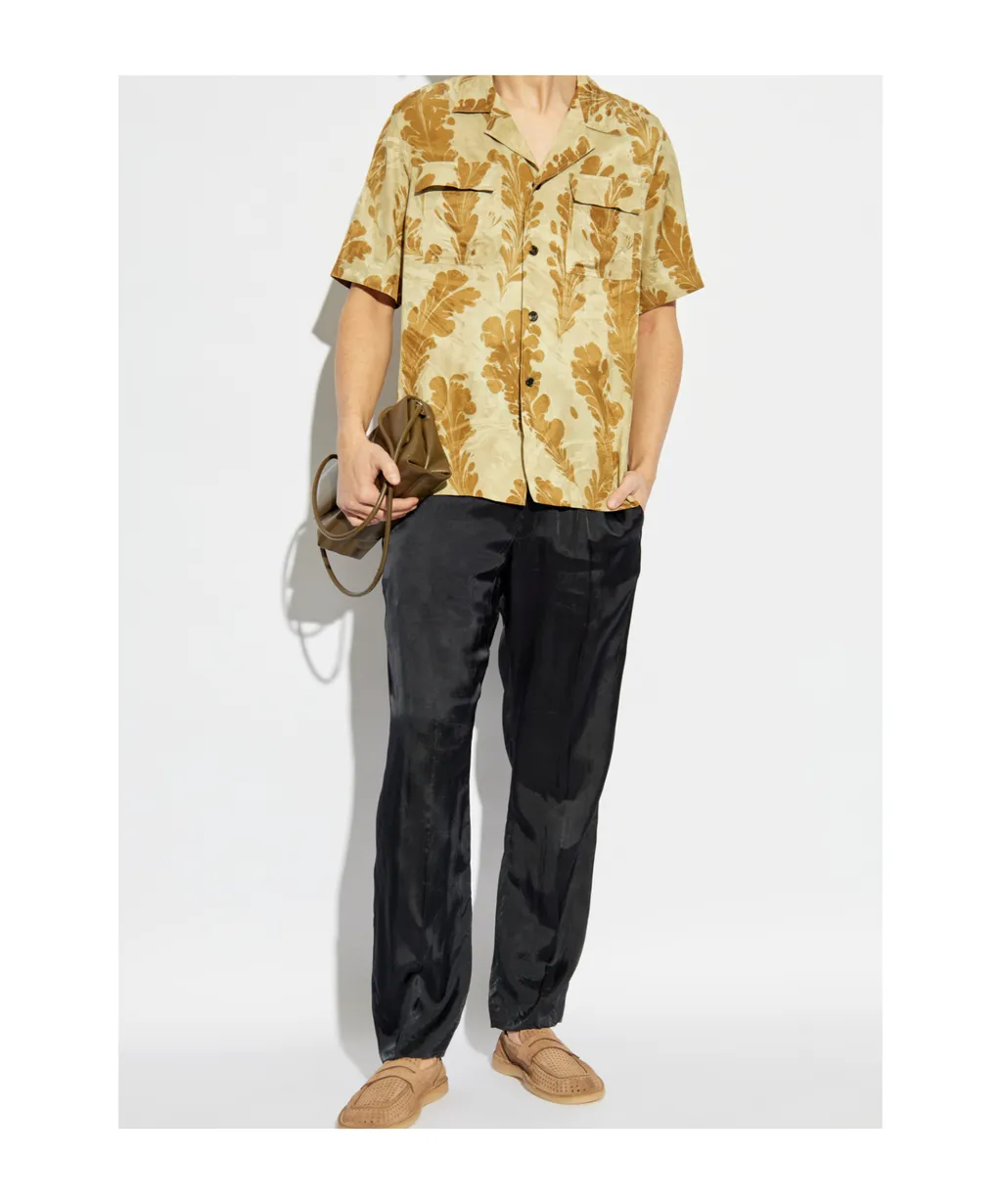 Dries Van Noten All-Over Patterned Button-Up Shirt