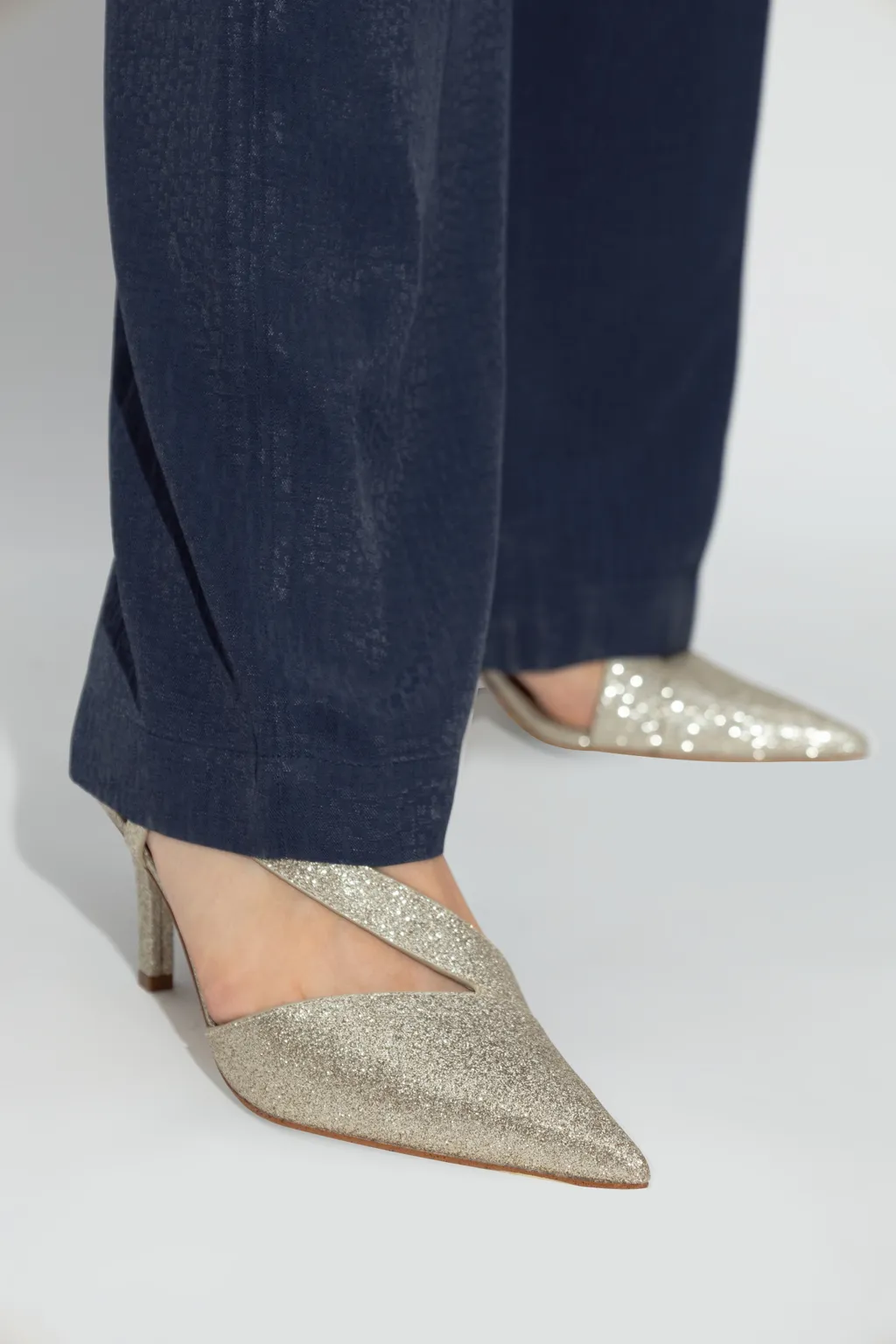 Michael Michael Kors Jaida Glitter Embellished Pumps