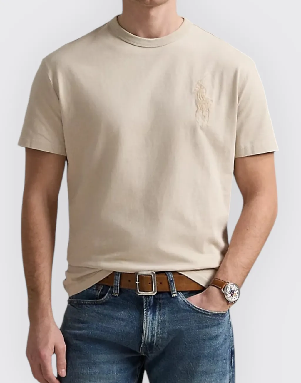 Polo Ralph Lauren Big Pony Embroidered Crewneck T-Shirt