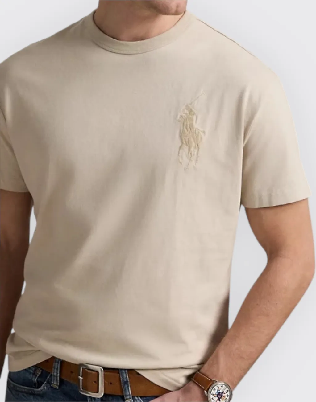 Polo Ralph Lauren Big Pony Embroidered Crewneck T-Shirt