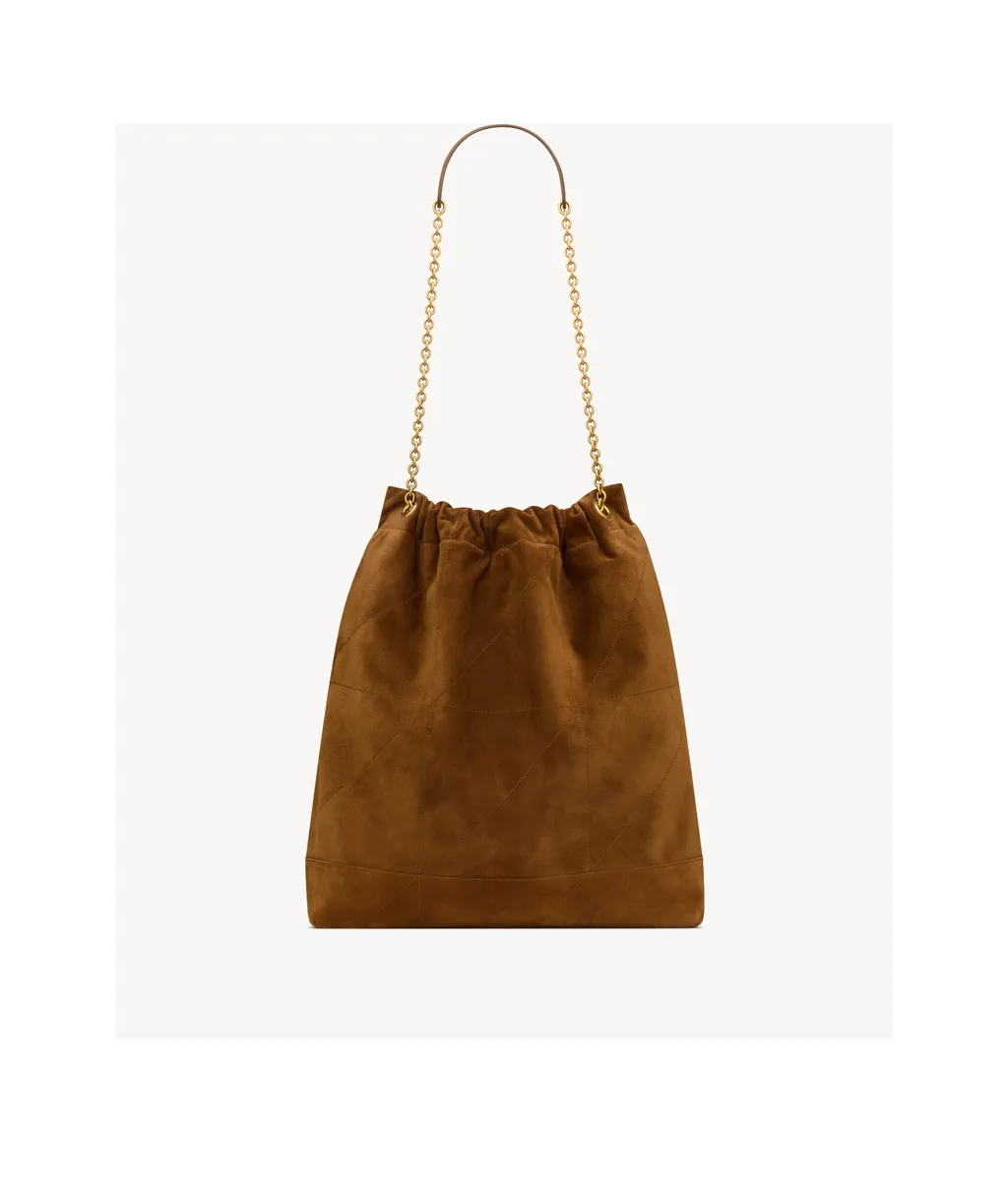 Jamie Large Pochon In Suede