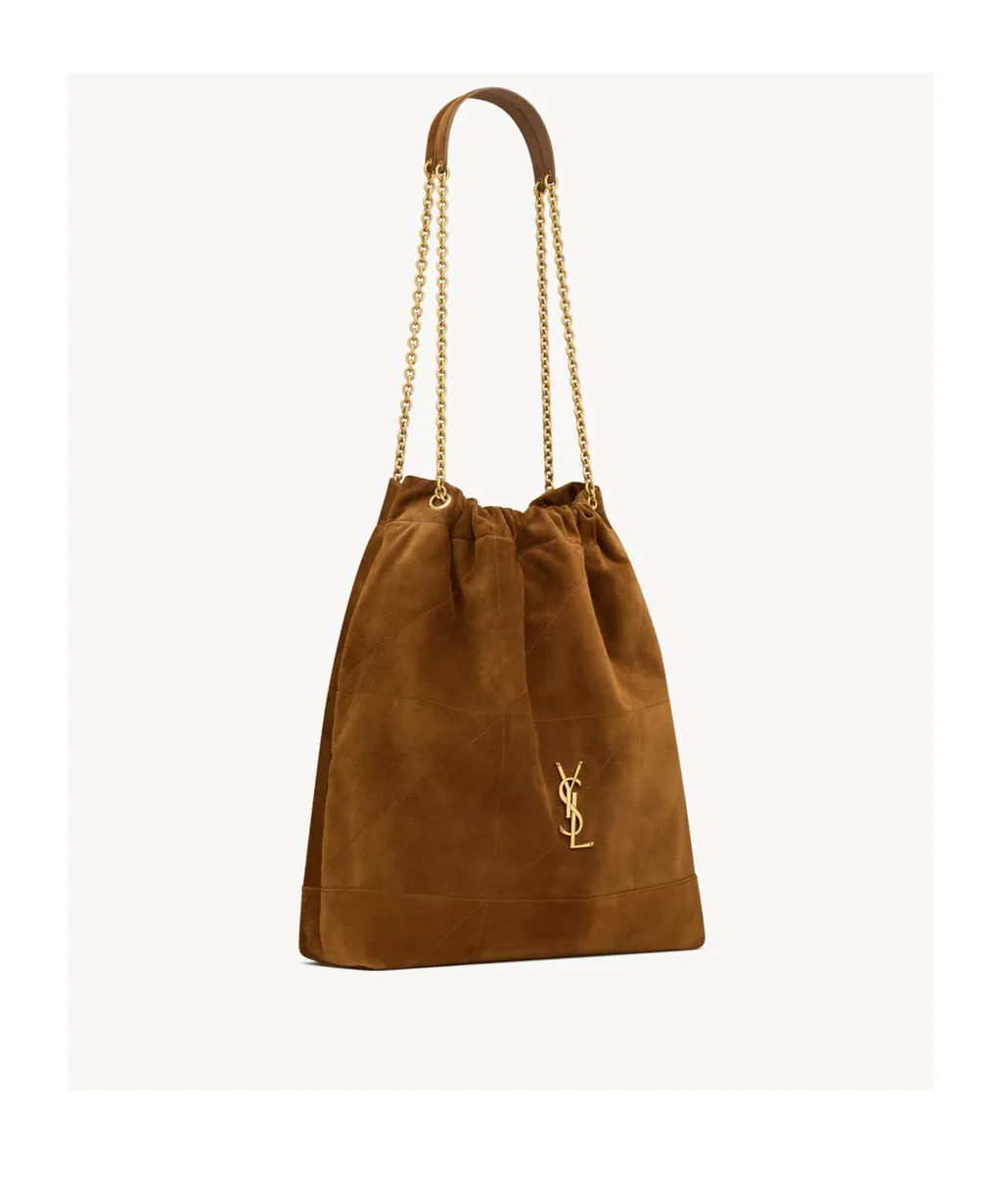 Jamie Large Pochon In Suede