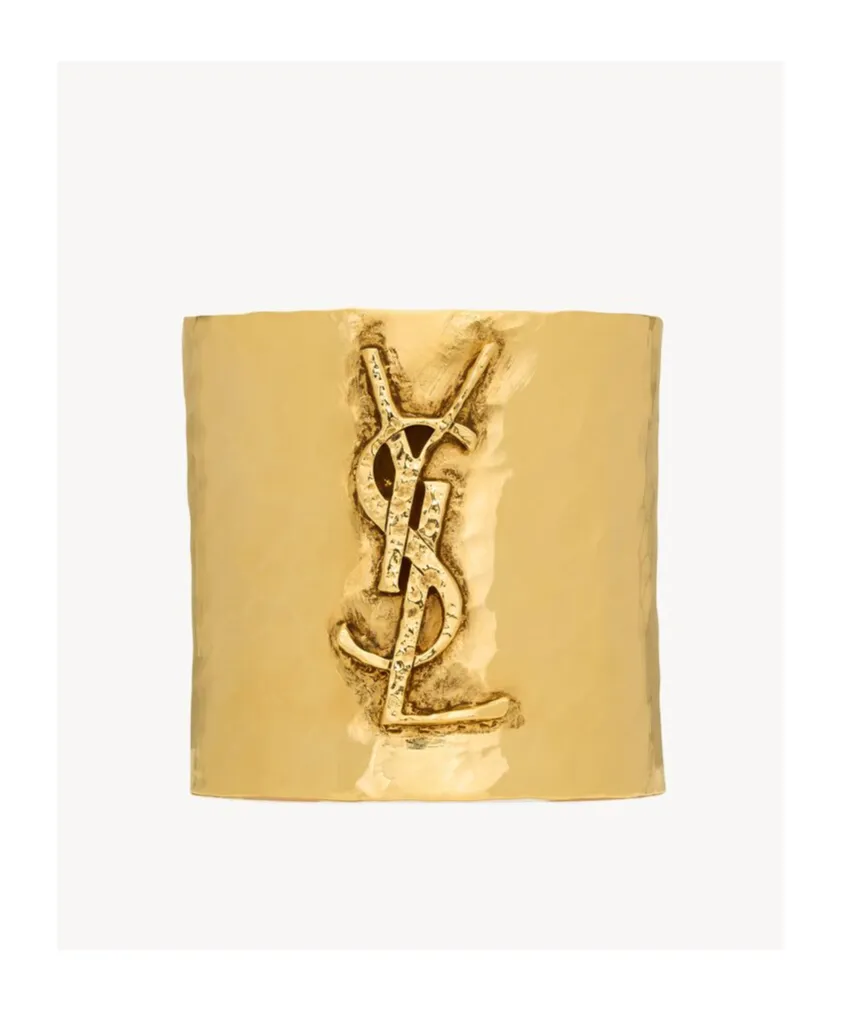 Saint Laurent Cassandre Open Cuff