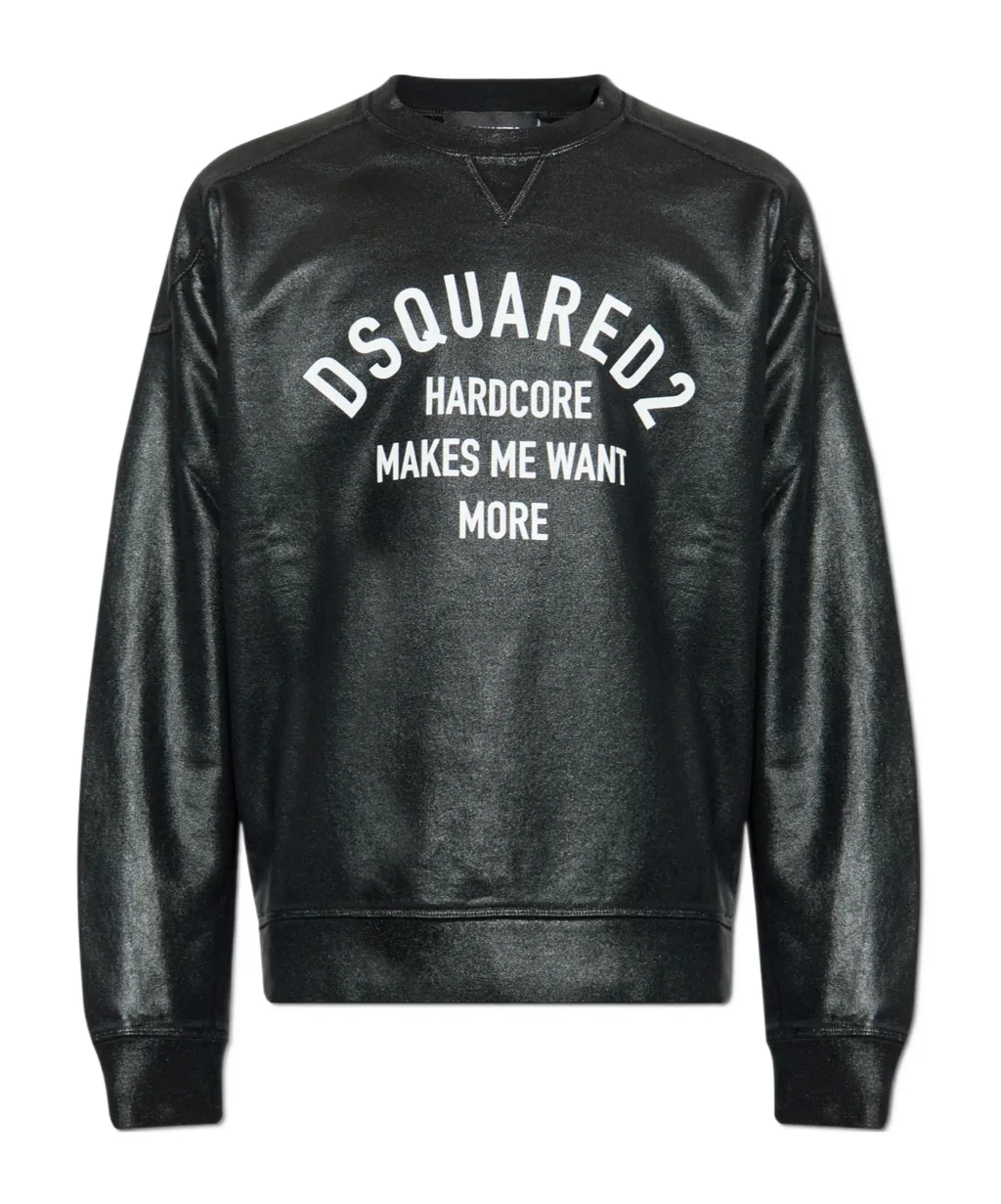 Dsquared2 Logo Printed Crewneck Sweatshirt