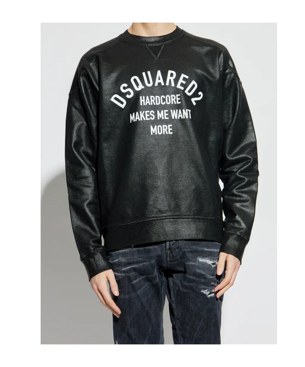 Dsquared2 Logo Printed Crewneck Sweatshirt