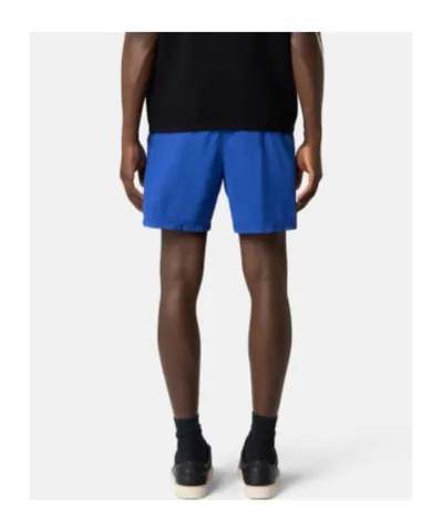 Stone Island Logo Patch Mid-Length Swim Trunks