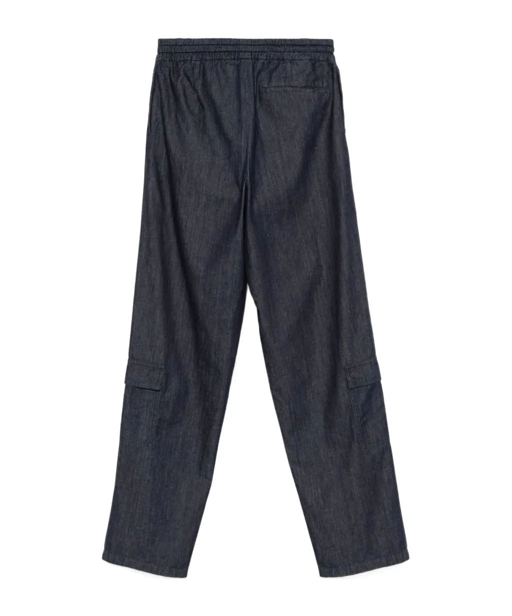 Elastic Waist Casual Pants