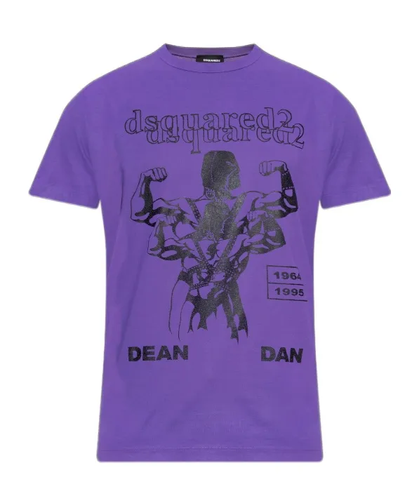 Dsquared2 Crewneck Printed T-Shirt