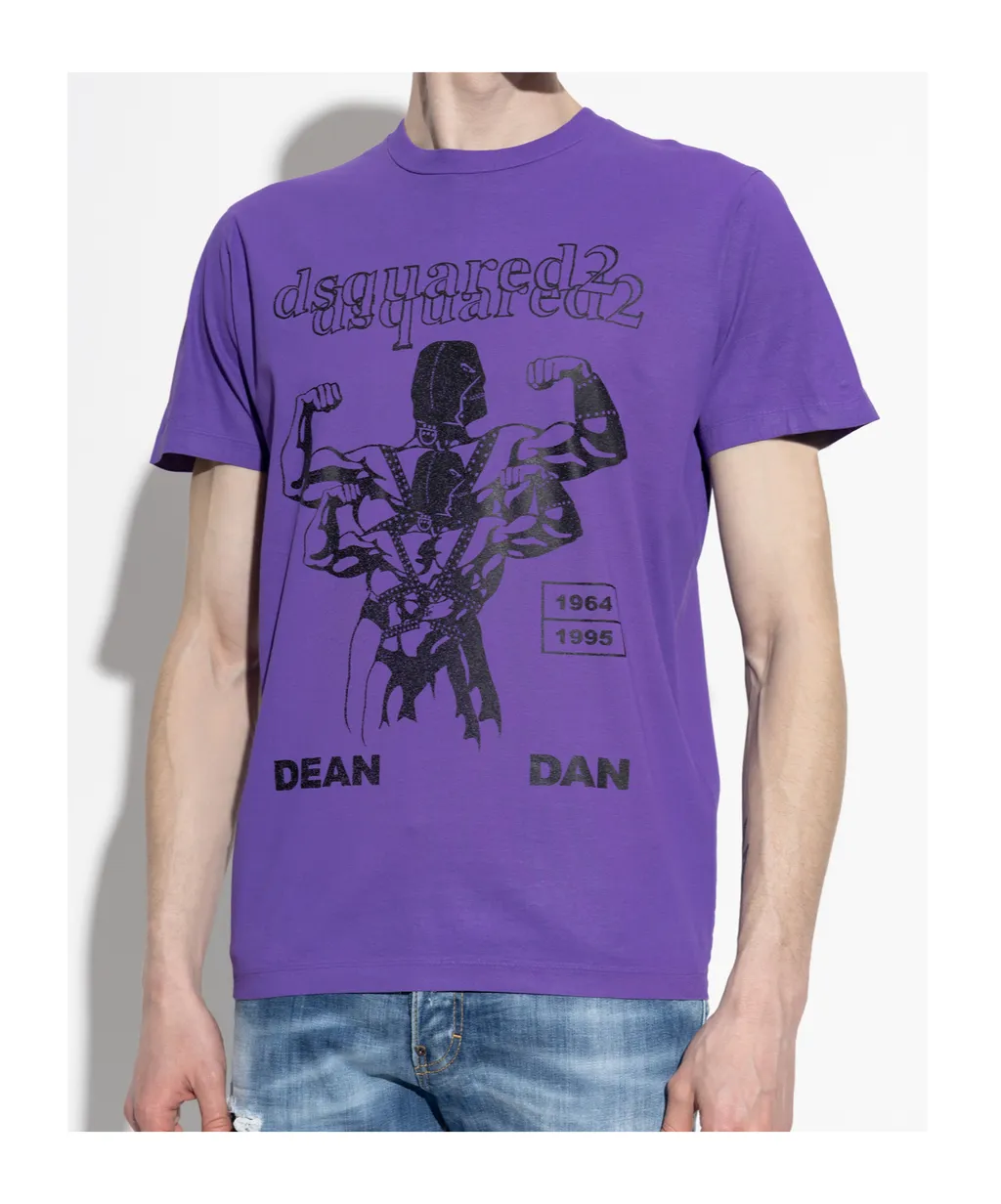 Dsquared2 Crewneck Printed T-Shirt