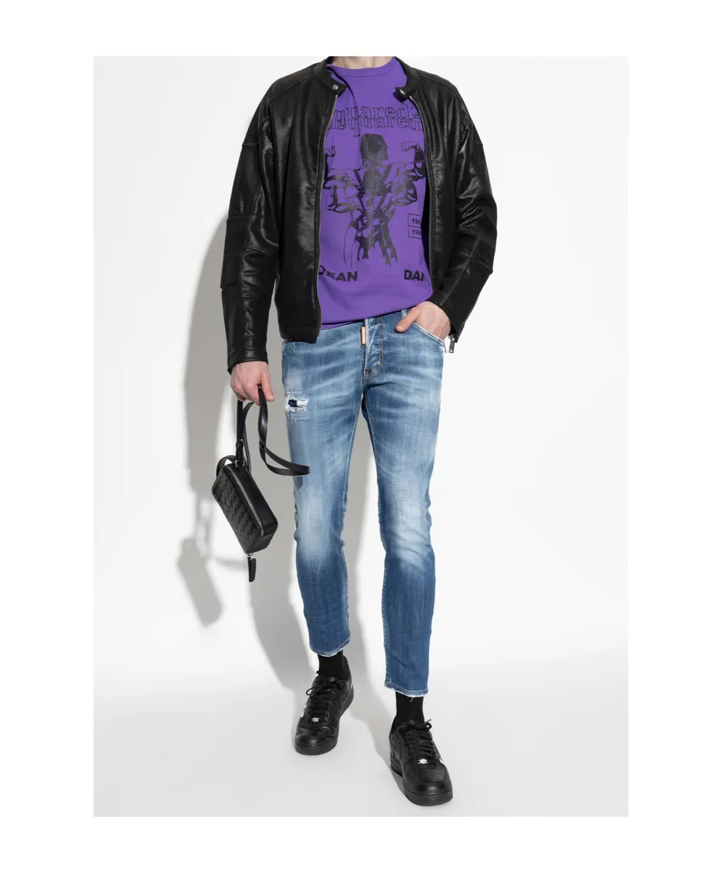 Dsquared2 Crewneck Printed T-Shirt