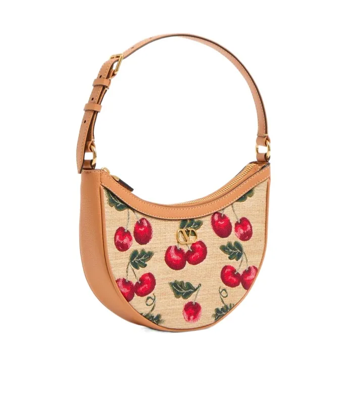 Valentino Vlogo Plaque Zip-Up Tote Bag