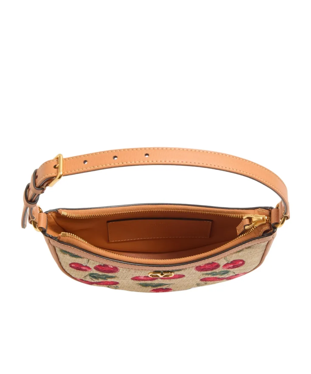 Valentino Vlogo Plaque Zip-Up Tote Bag