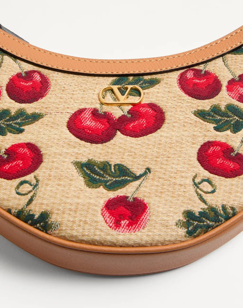 Valentino Vlogo Plaque Zip-Up Tote Bag