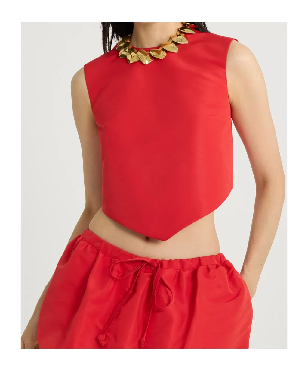 Patou Annoded Sleeveless Top