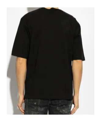 Dsquared2 Slogan Printed Crewneck T-Shirt