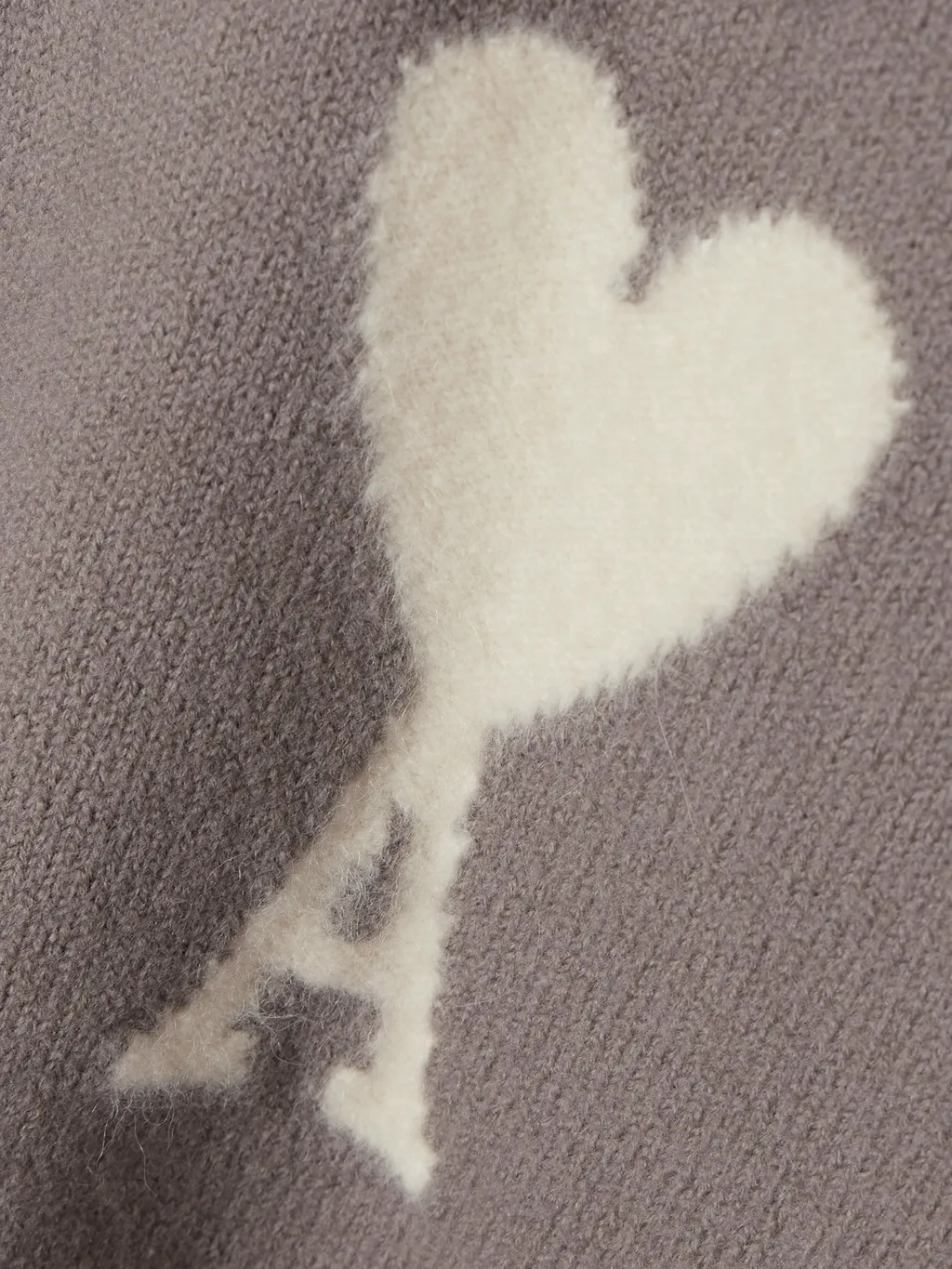 Long-Sleeved Inlaid Sweater