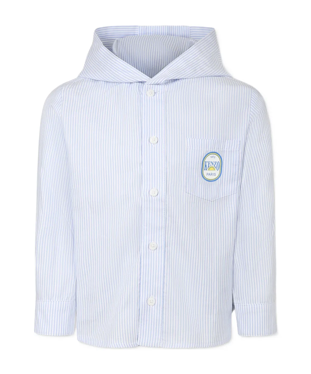 Blue Sweatshirt For Boy With Logo
