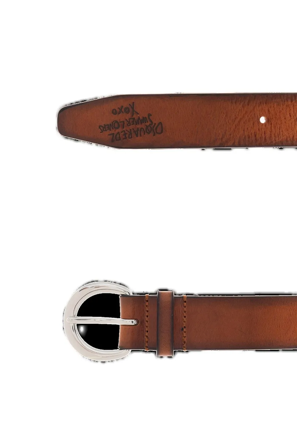 Dsquared2 Logo Plaque Belt