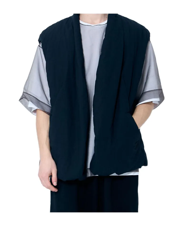 Dries Van Noten V-Neck Overdyed Gilet