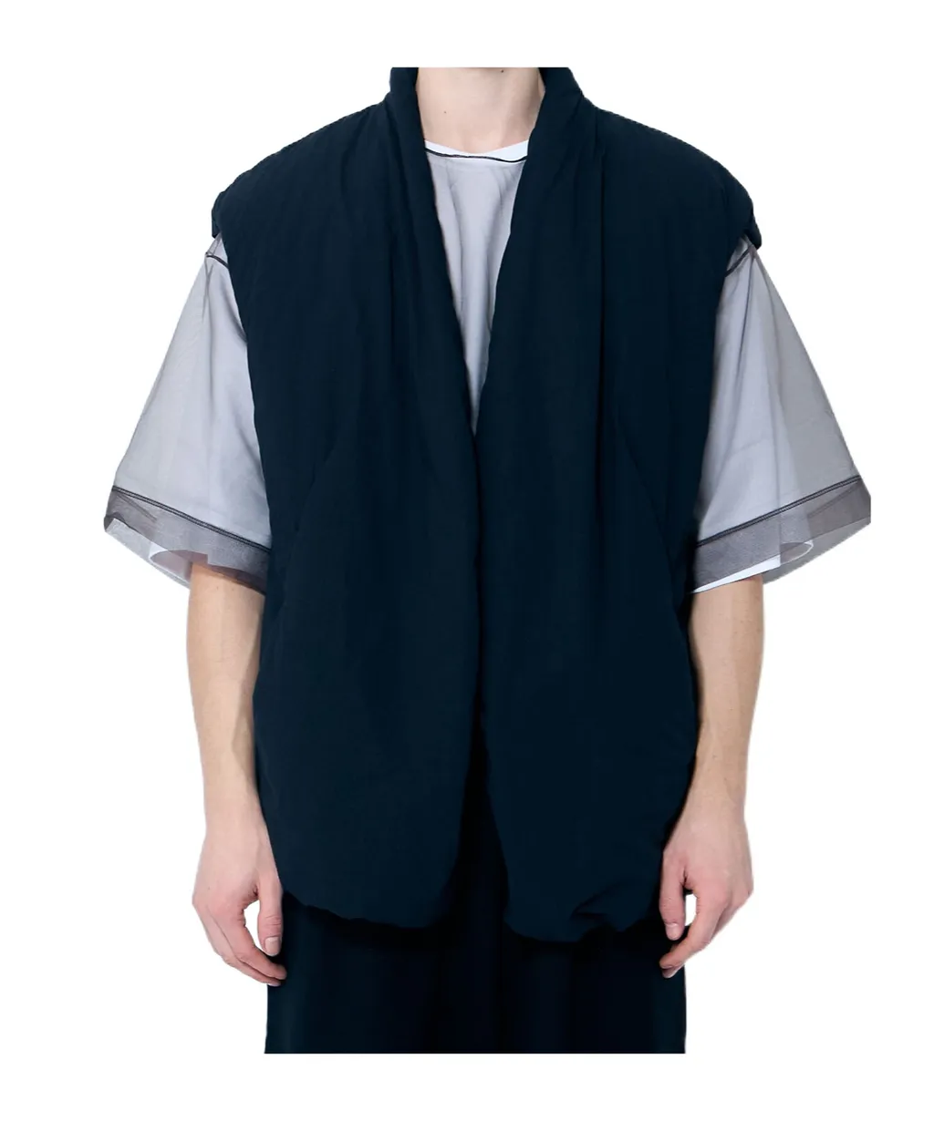 Dries Van Noten V-Neck Overdyed Gilet