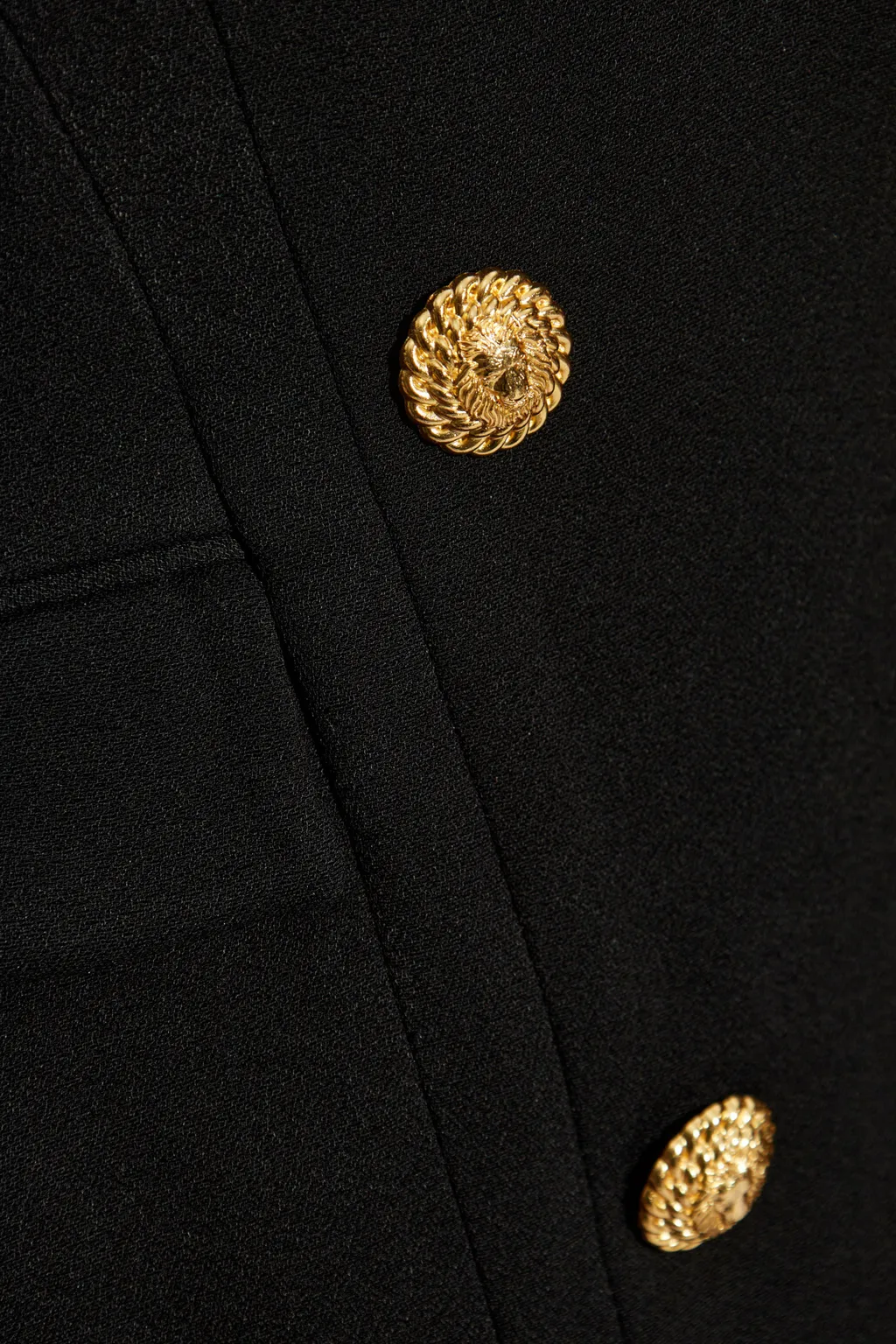 Balmain Slim Fit Double Breasted Blazer Dresss