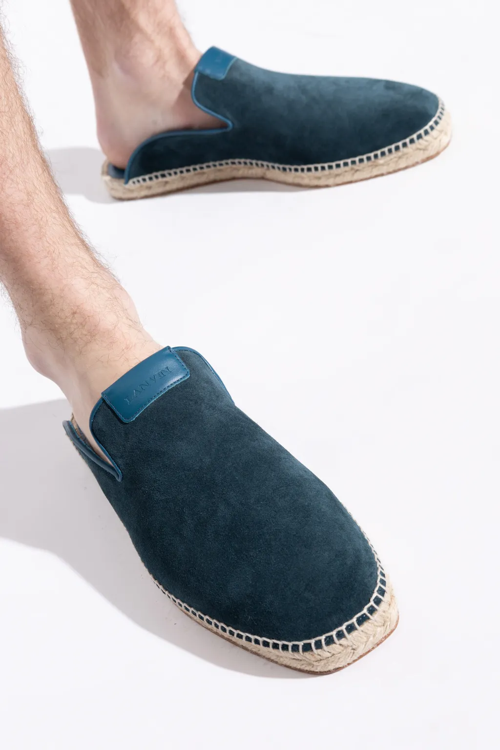 Lanvin Round Toe Slip-On Espadrilles