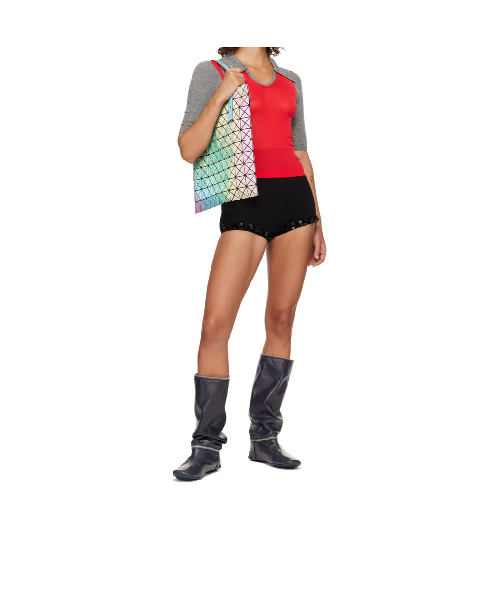 Geometric-Pattern Tote Bag