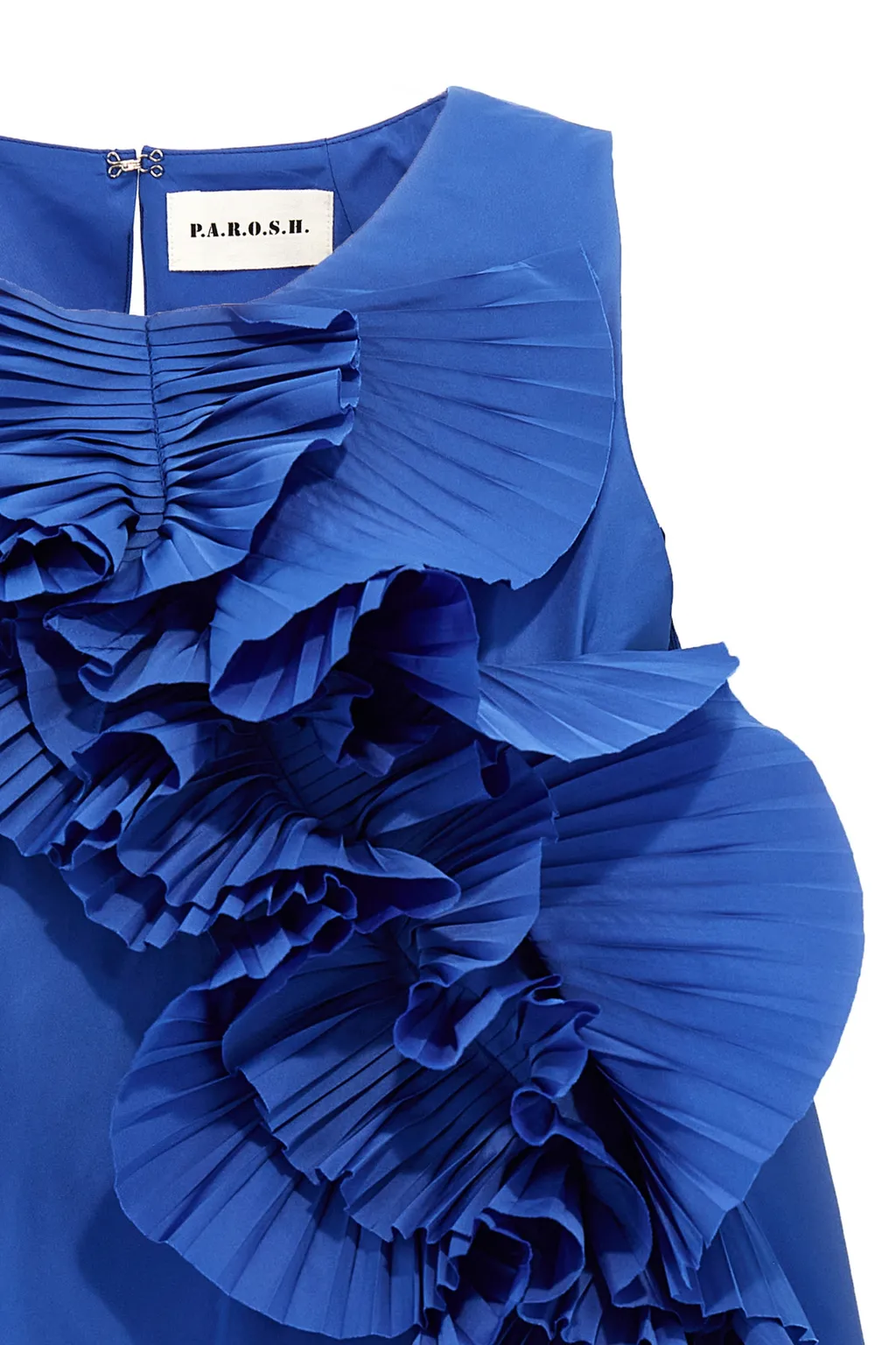 P.A.R.O.S.H. Elegant Pimpy Ruffle Top