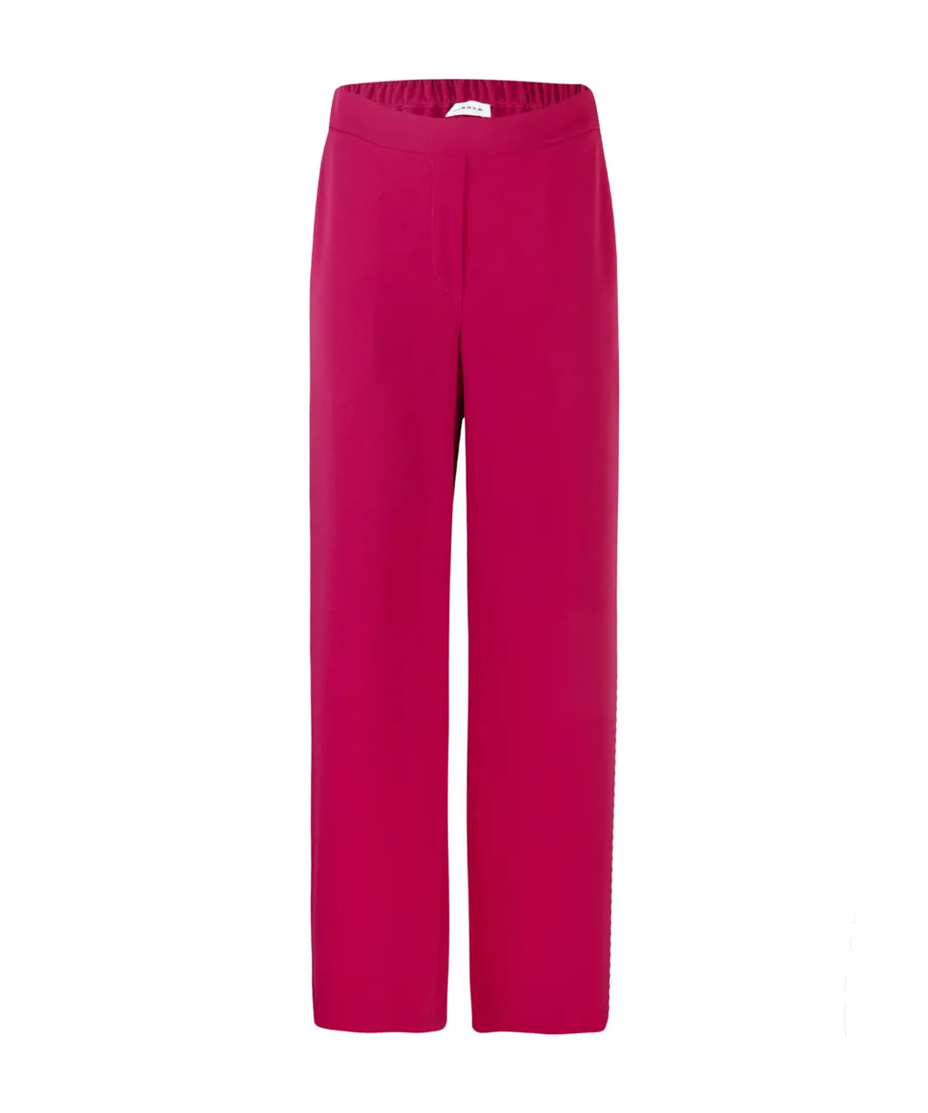 Elasticated-Waist Trousers