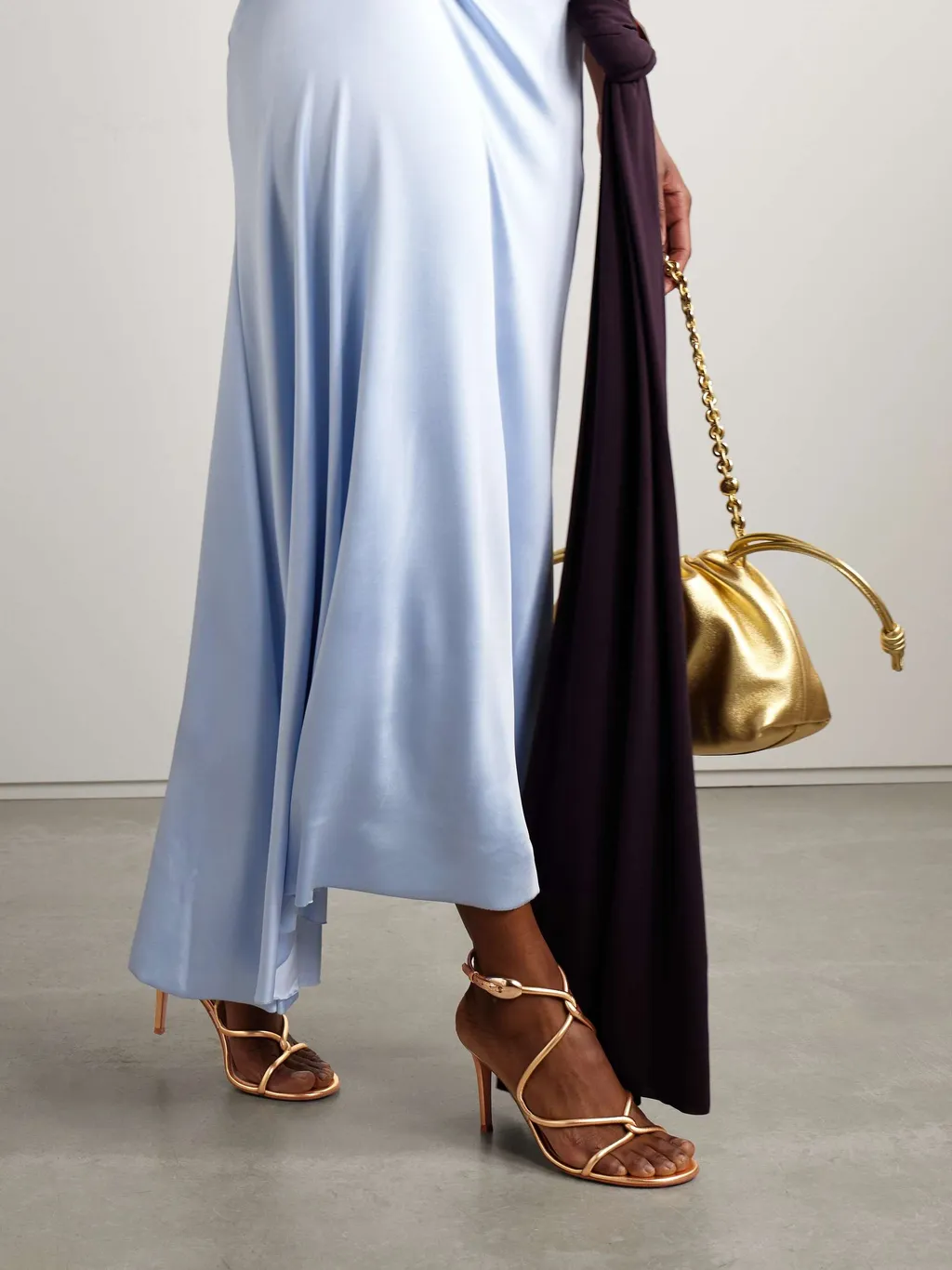 Gianvito Rossi Black Mamba Open Toe Sandals