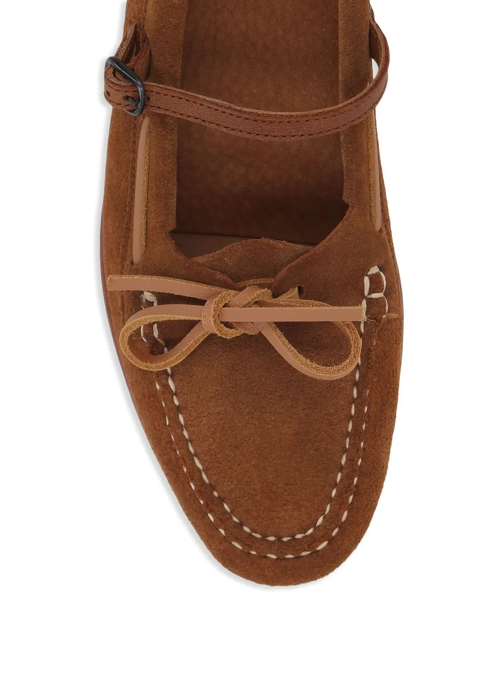 Round-Toed Flat Shoes