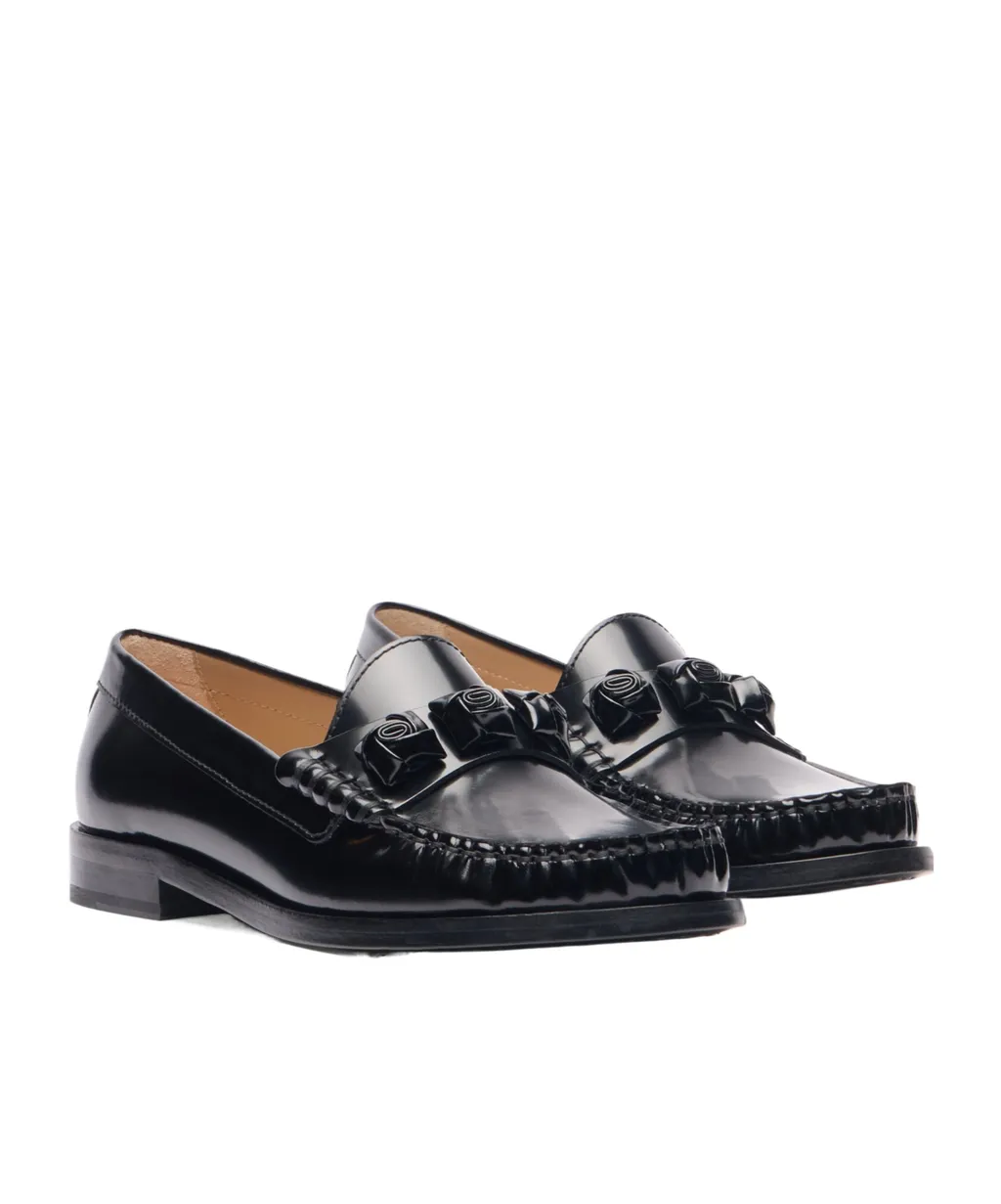 Round Head Loafer Shoes