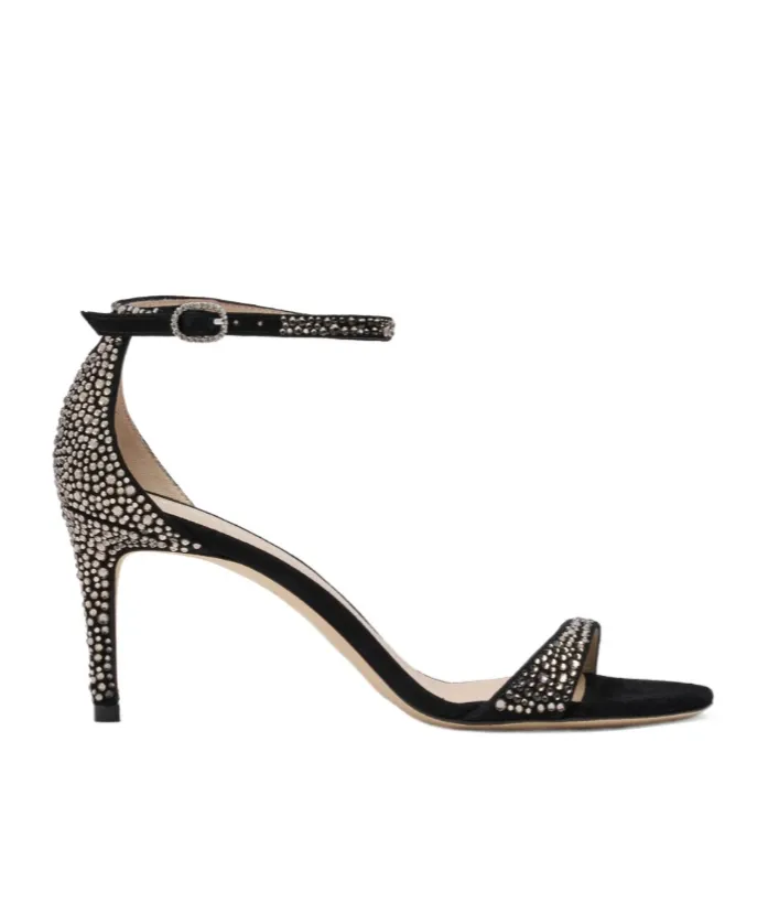 Round-Headed High-Heeled Sandals
