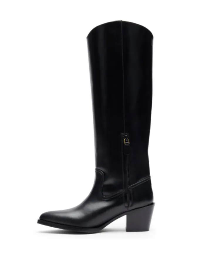 Thick-Heeled Boots