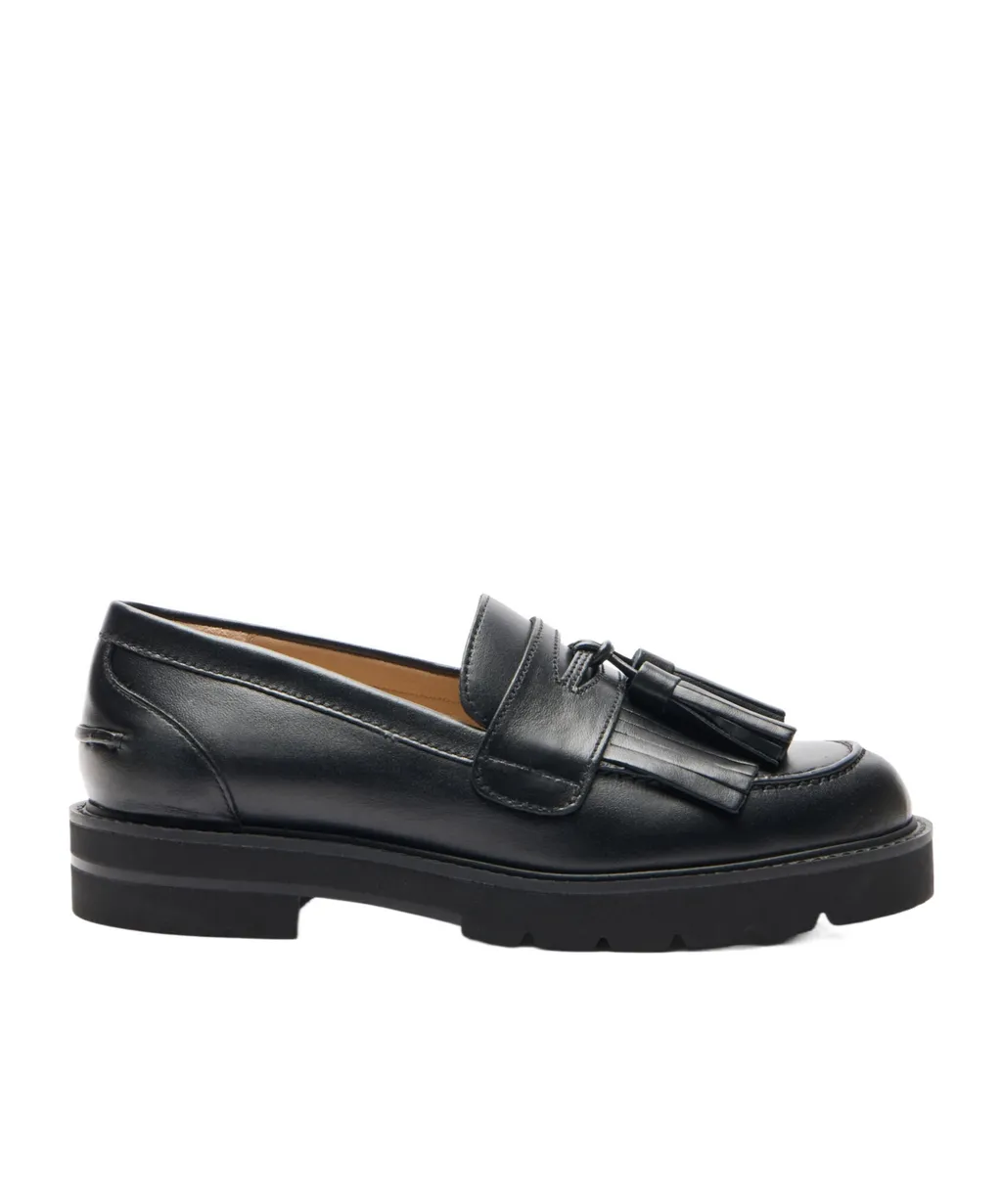 Round Head Loafer Shoes