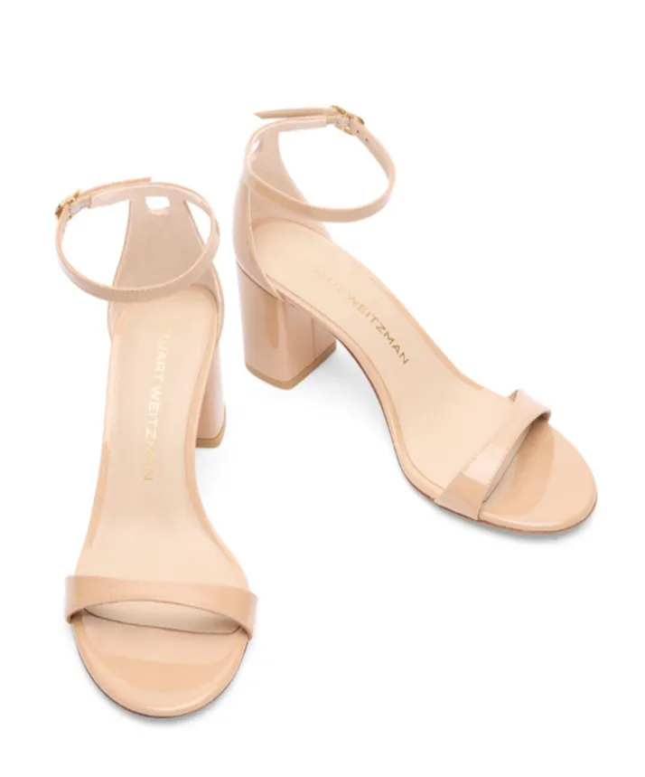 Round-Headed High-Heeled Sandals