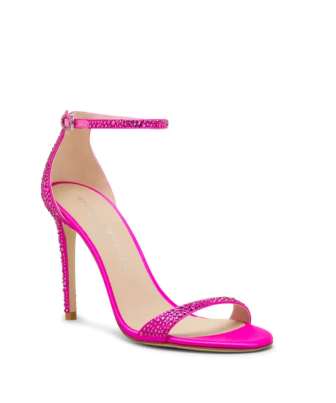 Round-Headed High-Heeled Sandals