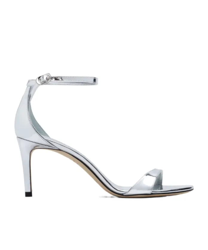 Round-Headed High-Heeled Sandals