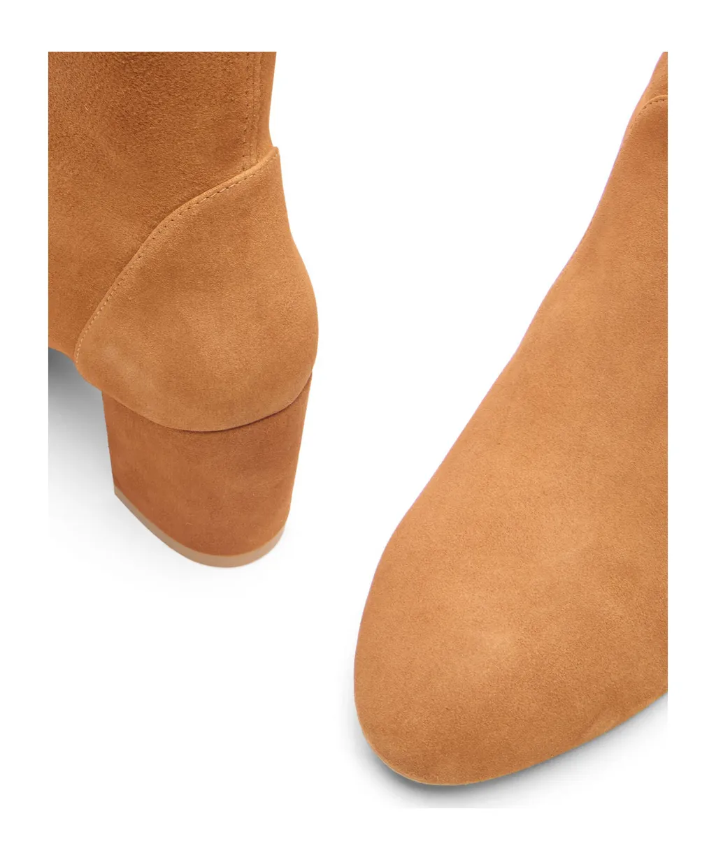 Stuart Weitzman Yuliana Block Heeled Sock Boots