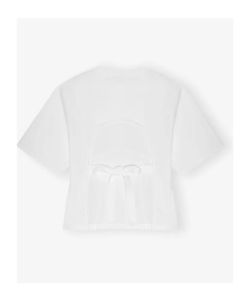 Ganni Sculpted Open-Back Top