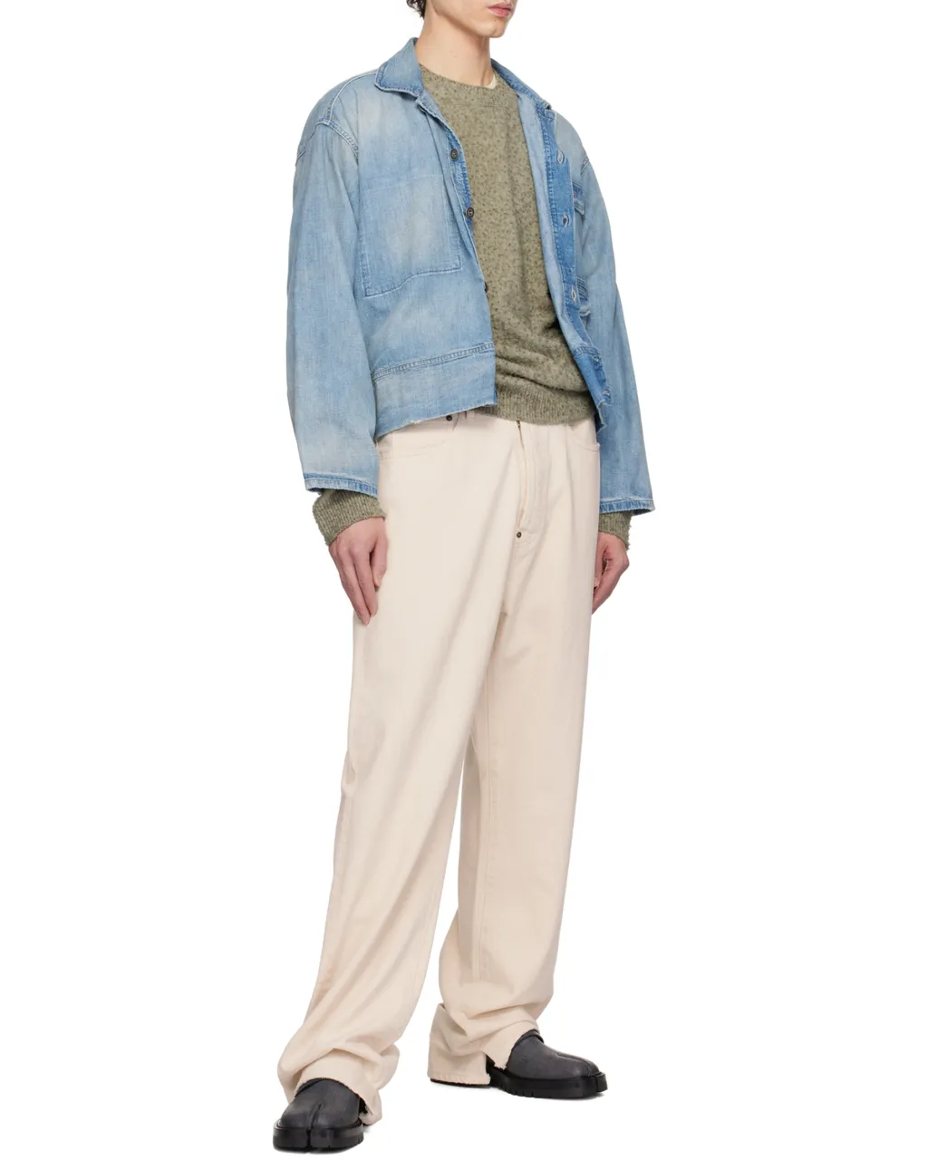 Denim Caban Jacket