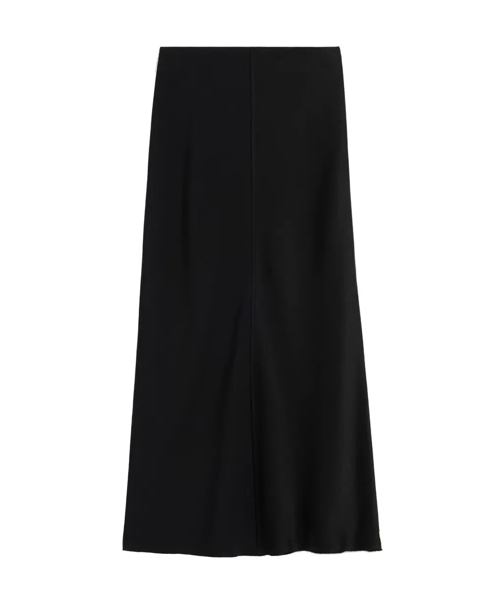 Ami Paris Straight Midi Skirt
