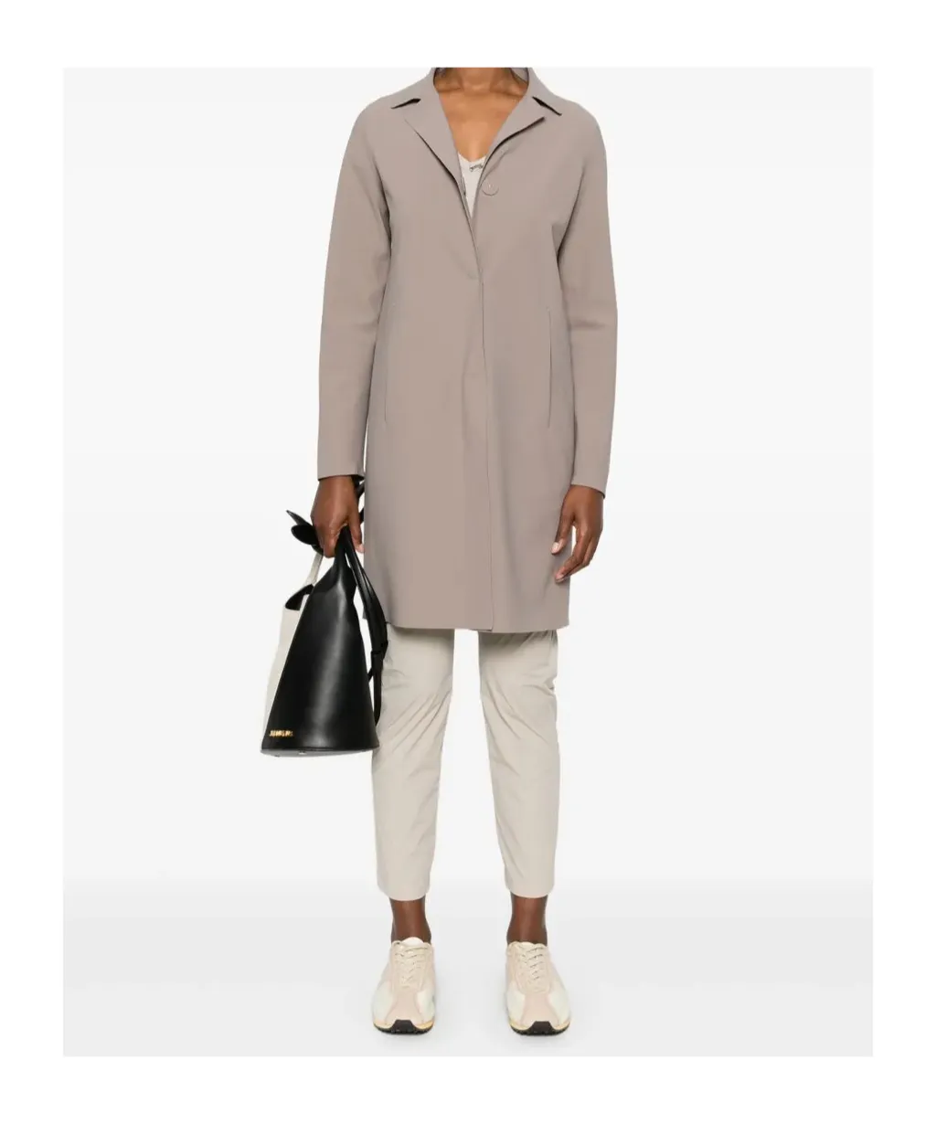 Herno Single-Breasted Long-Sleeved Coat