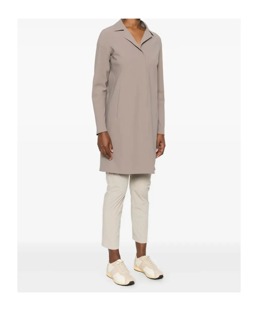 Herno Single-Breasted Long-Sleeved Coat