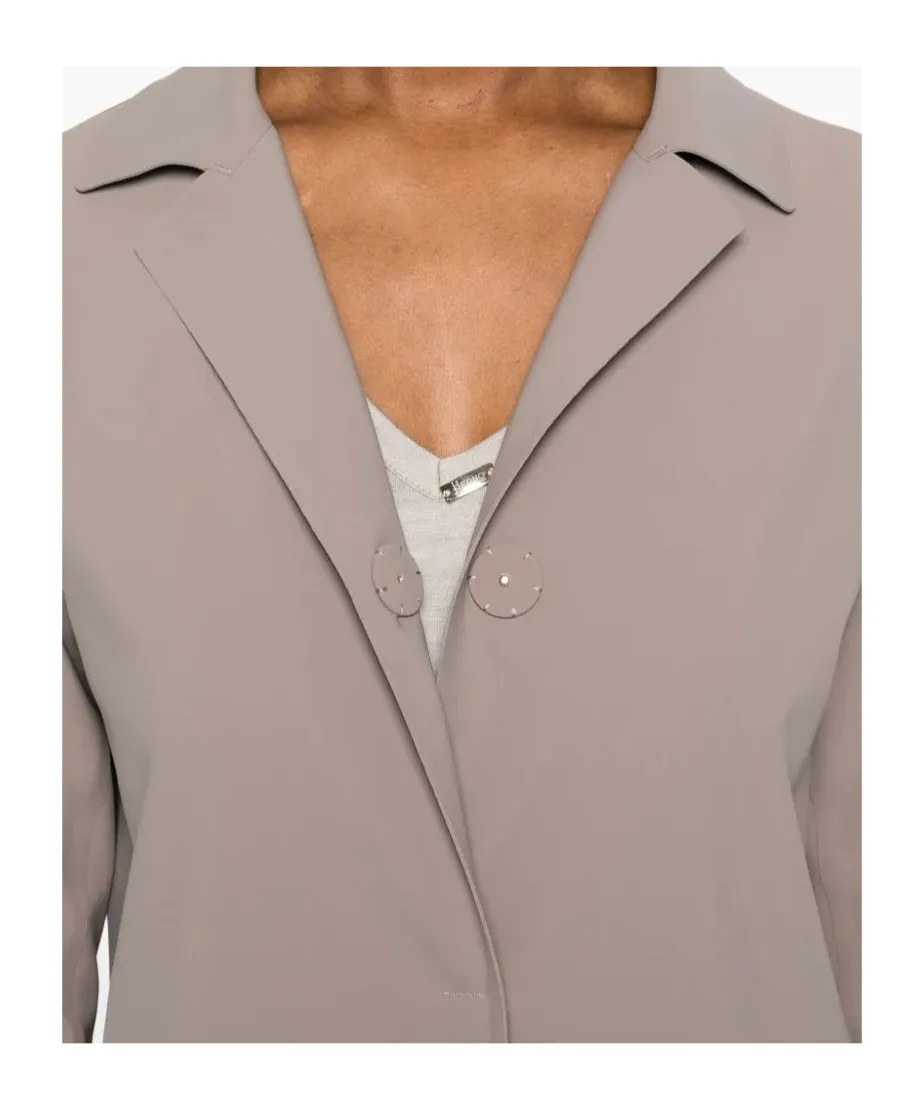 Herno Single-Breasted Long-Sleeved Coat
