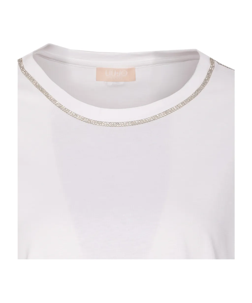 Liu Jo Crewneck Embellished T-Shirt