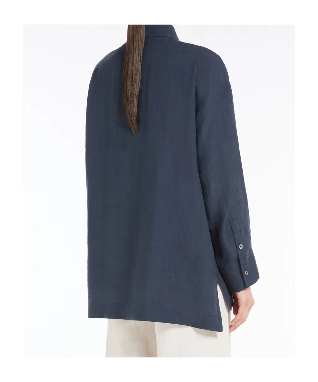 's Max Mara Varese Button Detailed Long-Sleeved Top
