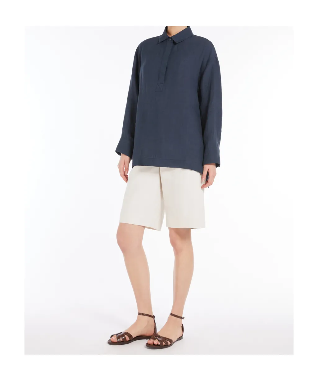 's Max Mara Varese Button Detailed Long-Sleeved Top